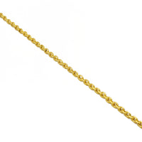 Cable Link Bracelet (22K) links - Popular Jewelry - New York