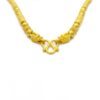 Dhiragi Laser Yakatemwa Bhora uye Bullet Chain (24K) clasp - Popular Jewelry - New York
