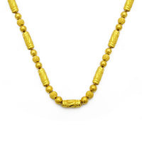 Лазердик кесилген топ жана ок чынжыр (24K) алдыңкы - Popular Jewelry - Нью-Йорк