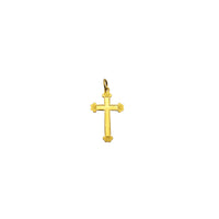 Yellow Gold Plain Cross Pendant (24K)