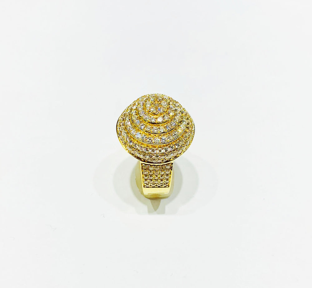 Diamond mound Ring (14K)