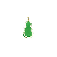 Jade Guan Yin «观音» կախազարդ (14K) Popular Jewelry Նյու Յորք