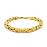 Super/Byzantine Link Bracelet (14K) 14 Karat Yellow Gold, Popular Jewelry New York