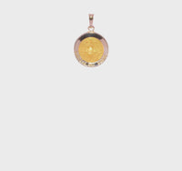 Caridad del Cobre Medaly Pendant Medium (14K) 360 - Popular Jewelry - New York