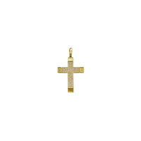 Cross Cz Pendant (14K)