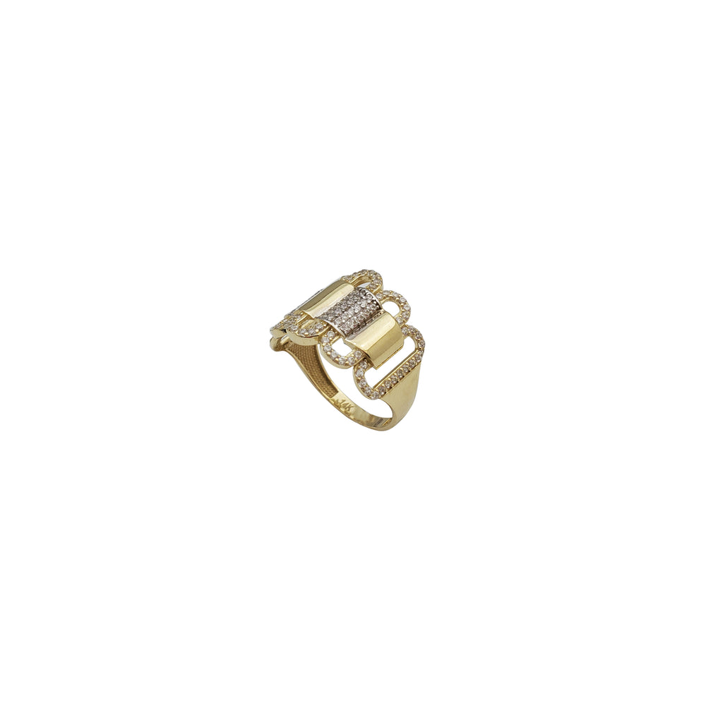 Paperclip Link Ring (14K)