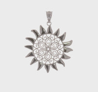 White Sun Filigree Pendant (14K) 360 - Popular Jewelry - New York