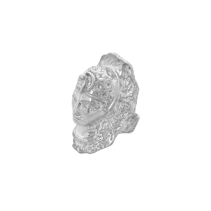 3D Egyptian Cleopatra Ring (Silver) Popular Jewelry New York