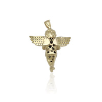 3Д молитвено бебе приврзок за ангели (14К) Popular Jewelry Њујорк