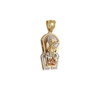 Pente ea 3D ea Saint Michael Pendant (14K) Popular Jewelry New York