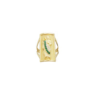 Zirconia Saint Jude Ring (14K)