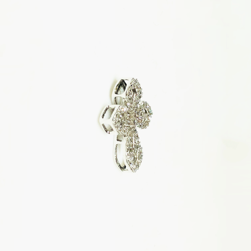 Elegant Diamond Cross (10K) – Popular J