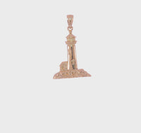 Classic Lighthouse Pendant (14K) 360 - Popular Jewelry - New York