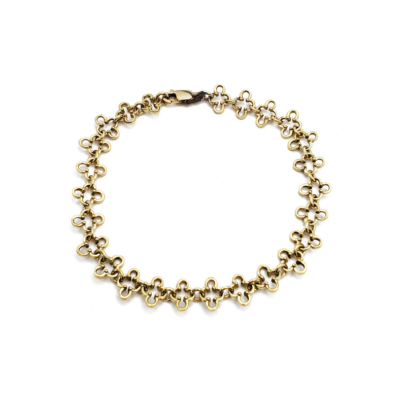 Leaf Clover Bracelet (18K) – Popular J - Main Image