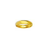 [4mm] Glossy Wedding Band Ring (24K)
