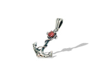 Anchor CZ Pendant (Silver).