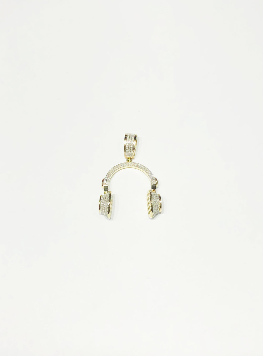 Diamond Headphones Pendant (10K)