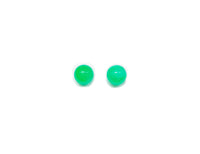 Jade Ball Earrings (14K).