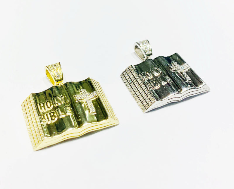 The Holy Bible pendant (Silver).