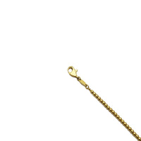 Evil Eye Beads Bracelet (14K) lock - Popular Jewelry - New York