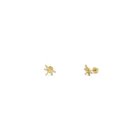 Flickering Dragonfly Stud Earrings (14K) main - Popular Jewelry - New York