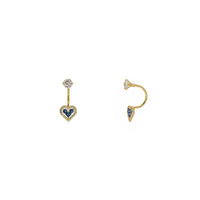 Love Curved Barbell Earrings (14K) main - Popular Jewelry - New York