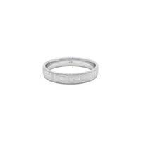Greek Key Band Ring (14K) front - Popular Jewelry - New York
