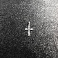 Privjesak križani pasijonski križ Bijeli bijeli (14K) Popular Jewelry - New York