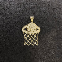 Баскетболға арналған ілмекті аспа (14K) Popular Jewelry - Нью Йорк
