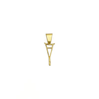 Mankoló medál (14K) elöl - Popular Jewelry - New York