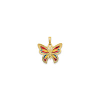 ፍላምቦያንት ቢራቢሮ ፔንዳንት (14 ኪ.ሜ) ጀርባ - Popular Jewelry - ኒው ዮርክ