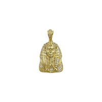 Преден Медальон от фараон King Tut (14K) отпред - Popular Jewelry - Ню Йорк
