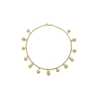 Anklet ສະເຫນ່ ໜ້າ ຮັກ (14K) Popular Jewelry - ເມືອງ​ນີວ​ຢອກ