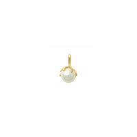 Lush Pearl Pendant (14K) antaŭa - Popular Jewelry - Novjorko