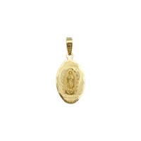 Our Lady of Guadalupe Radiant Oval Pendant (14K) luma - Popular Jewelry - Niu Ioka