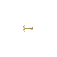Teddiebeer Tragus Oorpiercing geel (14K) kant - Popular Jewelry - New York