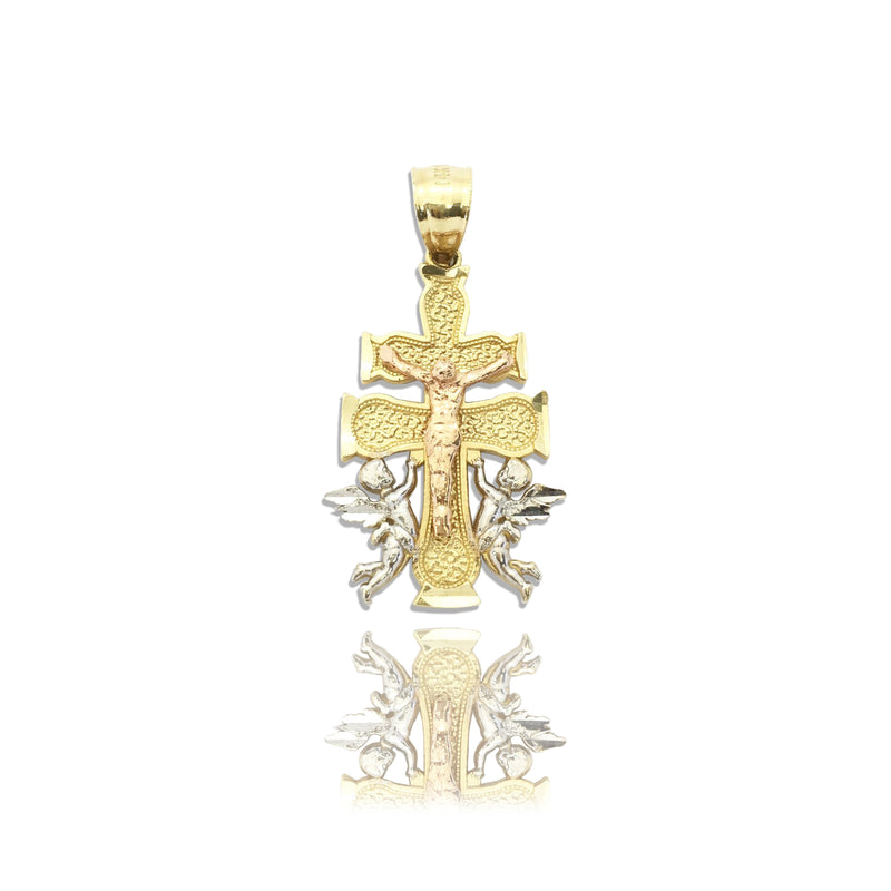 Caravaca Crucifix Pendant (14K)