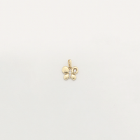 Butterfly CZ Pendant (14K) - Popular Jewelry - New York