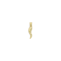 Solid Cornicello (Italian Horn) Pendant (14K) Small - Popular Jewelry - New York