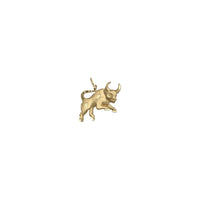 Galloping Bull Pendant (१K के) अगाडि - Popular Jewelry - न्यूयोर्क