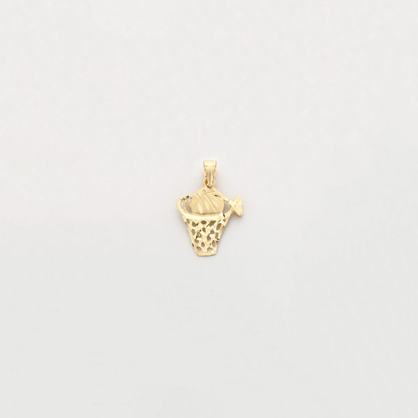 Hoops Diamond Cut Pendant (14K) - Popular Jewelry - New York