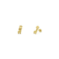 Little Giraffe Stud Earrings (14K) main - Popular Jewelry - New York