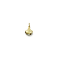 Pearl-in-Oyster Pendant (14K) kutsogolo - Popular Jewelry - New York