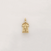 Saint Lazaro CZ Pendant (14K) - Popular Jewelry Bag-ong York
