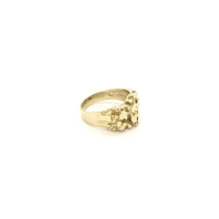 Maldika Nugget Ring (14K) flanko - Popular Jewelry - Novjorko