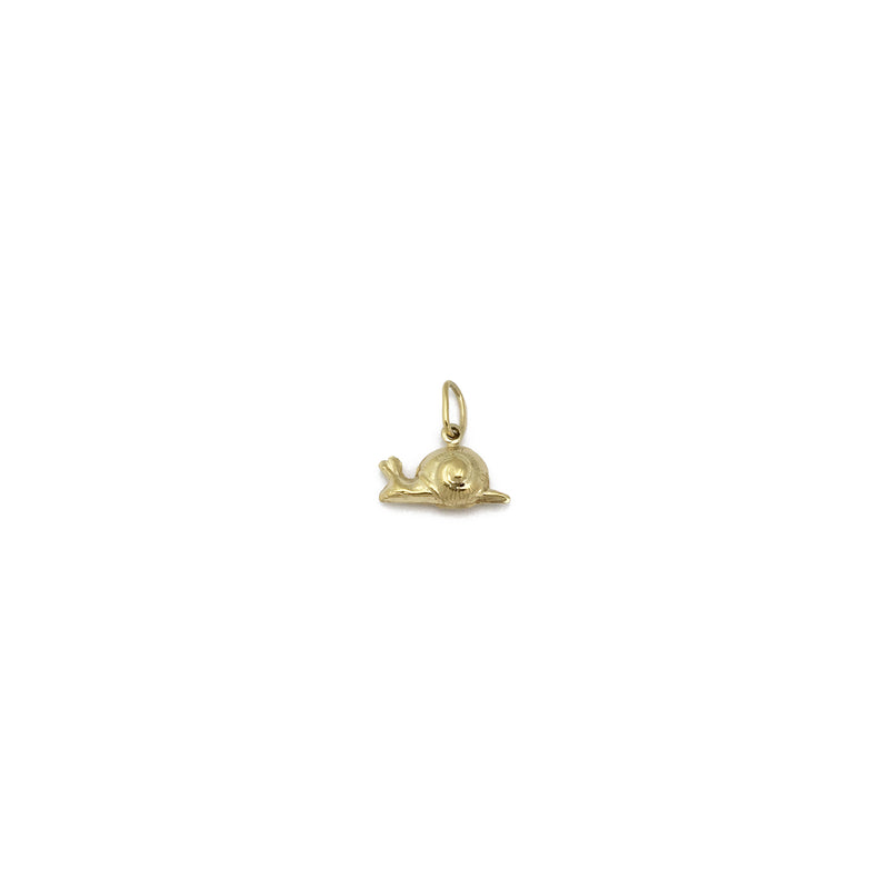 Snail Pendant (14K) left - Popular Jewelry - New York