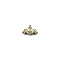 Tiara Diamond Ring (14K) front - Popular Jewelry - New York