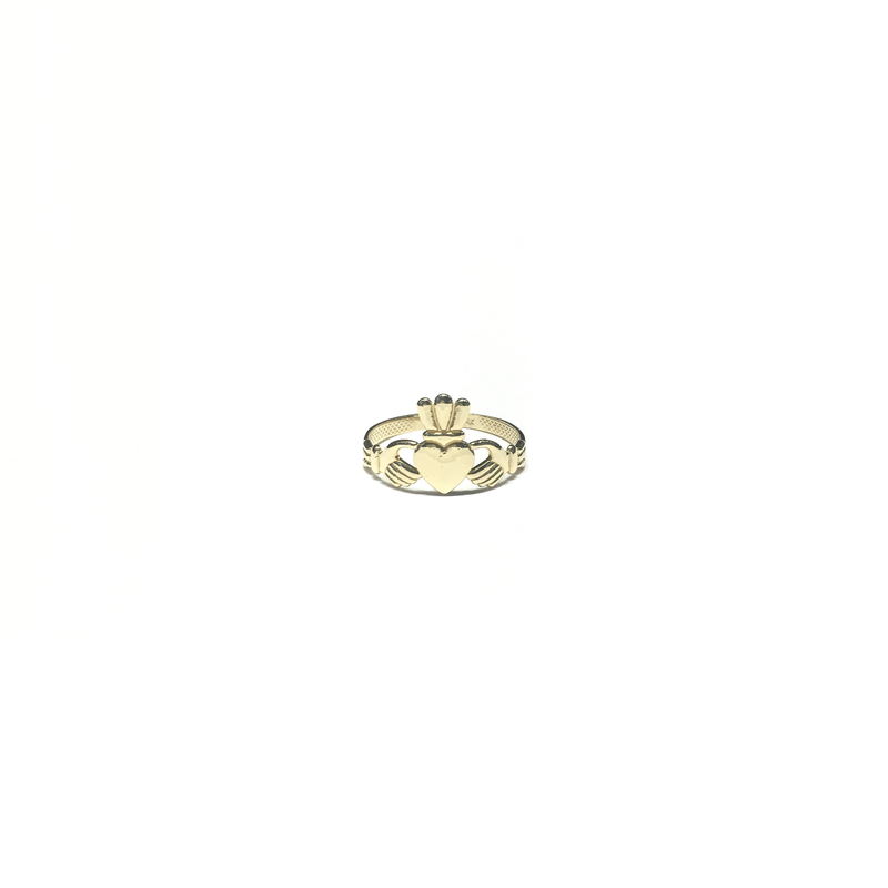 Claddagh Ring (14K) front - Popular Jewelry - New York