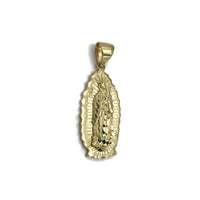 Our Lady of Guadalupe Diamond Cut Pendant (14K) left - Popular Jewelry - New York