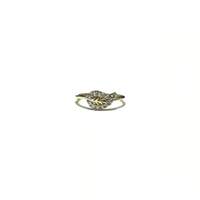 Petite Leaf CZ Ring (14K) ön - Popular Jewelry - Nyu-York